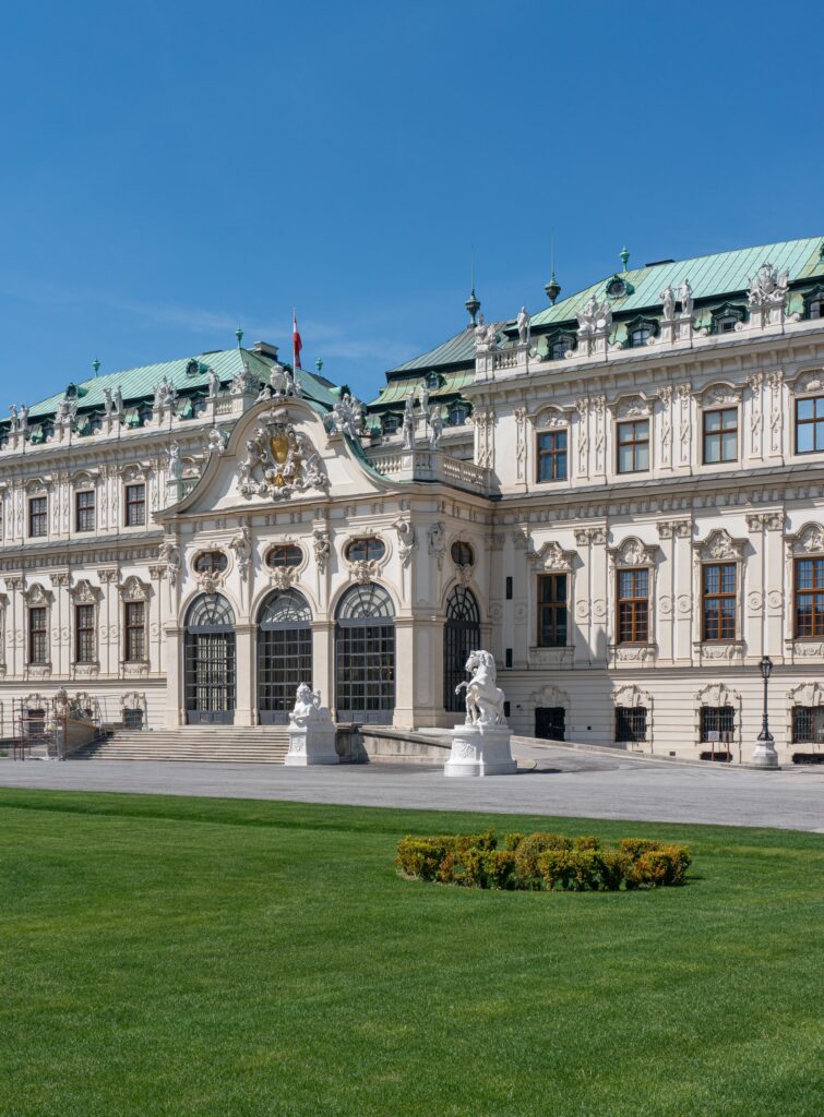 Belvedere-Palast im 3. Bezirk von Wien Landstraße